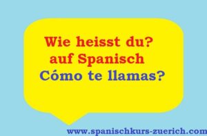 wie heisst du auf spanisch